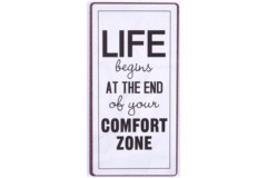 Life begins at the end of your comfort zone (Magnet)