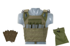 Jump Plate Carrier Bundle med M4  Pouches og Dump Pouch