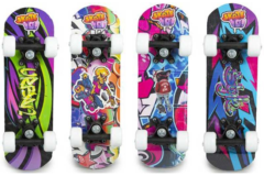 Mini Skateboard i fede design - 42 CM