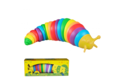 Regnbue Fidget Snegl - 19 cm