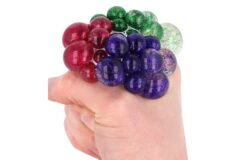 Squeeze Bolde i Net med Glitter 3i1