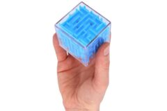 Puzzle Maze 3D Cube - 5.3 cm (Vælg mellem 4 Farver)