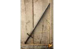 Duelist Sword - Vanguard (Sort) - 85 cm