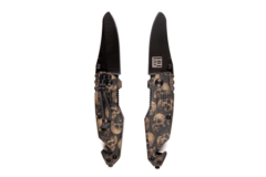 Kniv / Knife Small skull + clip