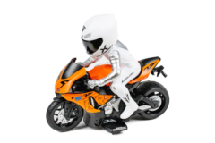 Fjernstyret Motorcykel med Lys (Komplet sæt)
