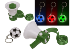 Mini Megafon med to Funktioner og LED Nøglering