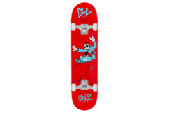 Enuff Skully Skateboard 8x31 cm - Rød