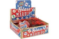 Glas kugler i Net - 49 stk.