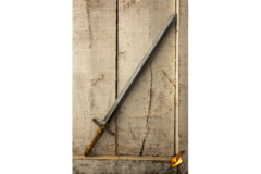 Duelist Sword - Vanguard (Light Wood & Gold) - 85 cm
