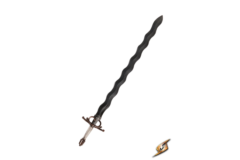 Noble Flamberge Sværd - 115 cm