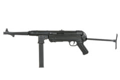 MP40 Fuld Metal SMG - Sort