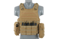 Lightweight AAV FSBE Assault Vest System V2 - Coyote (8FIELDS)