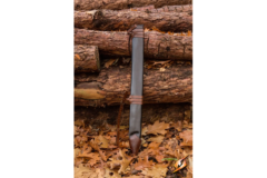 Full Scabbard Sword Leather - Black - Large