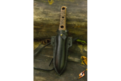 Thrust Knife + Holder - Black