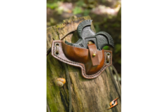 Tornado Shuriken Holder - Brown