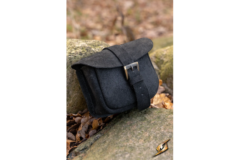 Warrior Bag ruskind Suede – Small i Sort