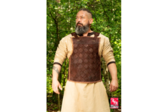 Viking Leather Armour - Brown - Small