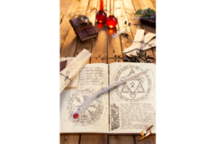 Druid Wand Tryllestav - Hvid
