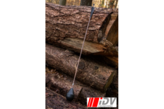 Rollespils Pil Round Head - sort/brun