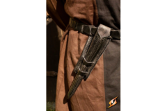 Wand Sheath i Læder (Epic Black)