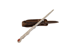 Tryllestav med Læder skede Bundle - Ox Brown