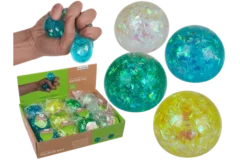 Squeeze Bold med Glitter Mønster (6 cm)