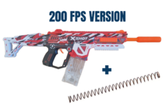 X-Shot Elektrisk GelBlaster Assault Riffel (200 FPS Version) - Kompletsæt