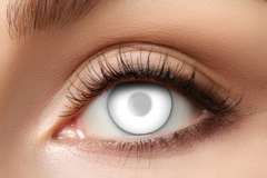 Kontaktlinser "Blind White"