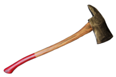 Bloody Axe / Blodig latex Økse - 770mm
